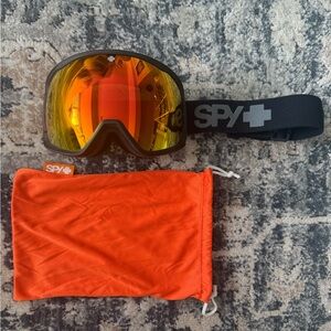 SPY Men's Orange Ski Goggles